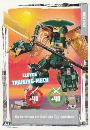 218 - Lloyds Trainings-Mech - Fahrzeugkarte