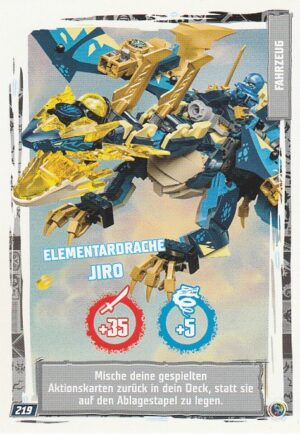 219 - Elementardrache Jiro - Fahrzeugkarte